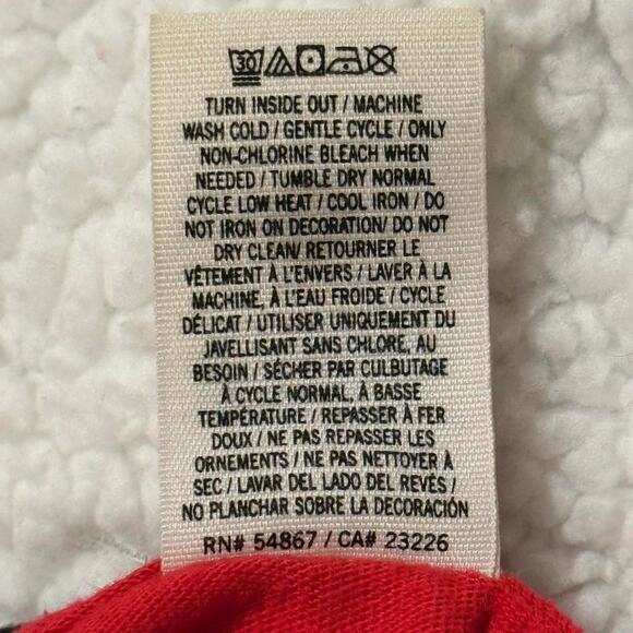 PINK Sequin Colorblock Long Sleeve Top Size Small - Picture 6 of 8